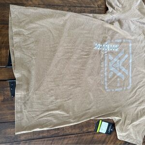 Tan Men's Shirt- Vortex NWT